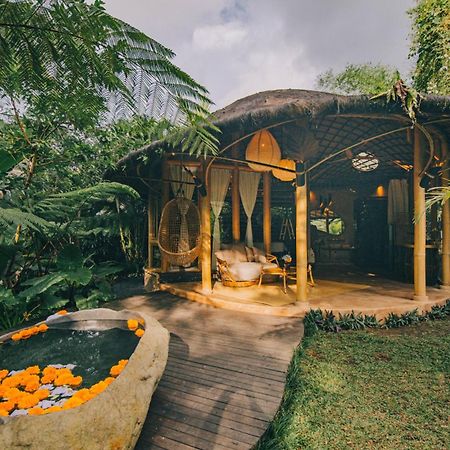 Вілла Hideout Eco Bamboo House Bali Selat Екстер'єр фото